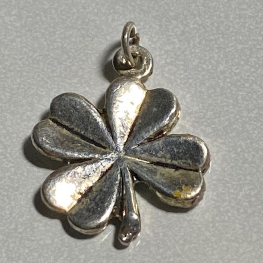 Sterling Silver 4 Leaf Clover Charm